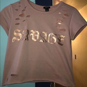 Light pink crop top!